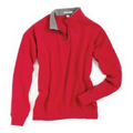 Peter Millar Ladies Melange Fleece Quarter Zip Pullover Sweater